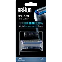 Braun Cruzer 20S - Reservefolie og -skjærer - for barbermaskin - for cruZer Series 1