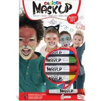 Carioca Dažai veidui Mask Up Party, 6 farger