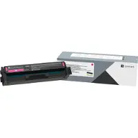 Lexmark TONER CARTRIDGE MAGENTA - Laser toner Rød