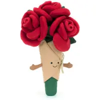 Jellycat Kosedyr - 30x17 cm - Amuseables Rose Bukett - - OneSize - Kosedyr