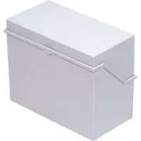 Helit H6214582, A5, Vertikal, Plast, Hvit, 228 mm, 108 mm