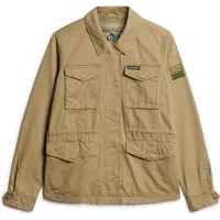 Superdry for woman. W5011671A Military jacket M65 brown (XS), Casual, Cotton, Long sleeve
