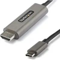 StarTech.com Startech 16ft (5m) USB C to HDMI Cable 4K 60Hz with HDR10, Ultra HD USB Type-C to 4K HDMI 2.0b Video Adapter Cable, USB-C to HDMI HDR Monitor/Display Converter, DP 1.4 Alt Mode HBR3 - Thunderbolt 3 C