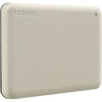 Toshiba Canvio Advance - Harddisk - 1 TB - ekstern (bærbar) - 2.5" - USB 3.2 Gen 1 - lys beige