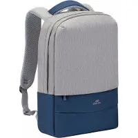 Rivacase Riva Case 75 series 7562 - Notebookryggsekk - 15.6 - grå, mørk blå