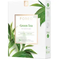 Foreo Farm To Face Sheet Grønn Te Ansiktsmaske