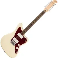 Squier Paranormal Jazzmaster XII 12-Strengs Olympic White