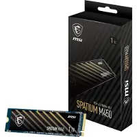 MSI SPATIUM M450 - SSD - 1 TB - intern - M.2 2280 - PCIe 4.0 x4 (NVMe)