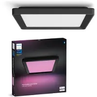 Philips Hue White & Color Ambiance Firkantet Tento-takpanel – Lite - Svart