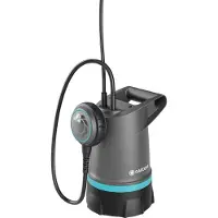 Gardena 9016-47, Nedsenkbar pumpe, 550 W, AC, 0,9 stang, 20000 l/t, Sort