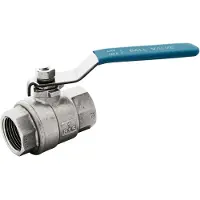 U.k Sumar Marine Equipment 1´´ Rustfritt Stål Kuleventil