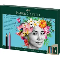 Faber-Castell Gavesett Polychromos & Pitt Graphite Matt Small 17 deler Faber Castell