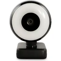 Wemiss CM-A2 Stream Series with Ring Light Full HD Webcam with 1/3-CMOS Sensor black