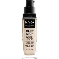 Nyx Can't Stop Won't Stop Foundation 30 ml - Light Porcelain