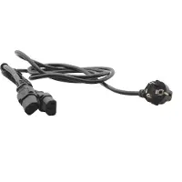 Kramer C-AC/EU - Strømkabel - AC 220 V - 1.8 m - 90° kontakt, rettvinklet kontakt - Europa
