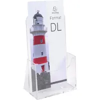 Exacompta 73058D, Isopor, Gjennomsiktig, DL, 65 x 115 x 182 mm