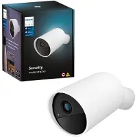 Philips Hue Secure - Nettverksovervåkingskamera - utendørs, innendørs - værbestandig - farge (Dag og natt) - 1920 x 1080 - lyd - trådløs - Wi-Fi - Zigbee 3.0