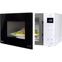LG MS23NECBW - Mikrobølgeovn - 23 liter - 1000 W - hvit