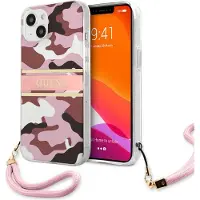 GUESS GUHCP13MKCABPI iPhone 13 6,1" rosa/rosa hardcase Camo Strap Collection