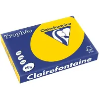 Clairefontaine Kopierpapier Trophée gold gelb DIN A3 80 g/qm 500 Blatt