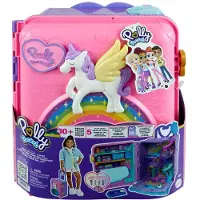 Mattel Barbie Doll Polly Pocket Holiday Resort-koffert (HKV43)