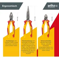 Wiha Z99000109 Tangsett 3 Enheter