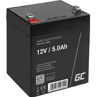 Green Cell - UPS-batteri - 1 x batteri - ventilregulert blysyre (VRLA) - 5 Ah - svart