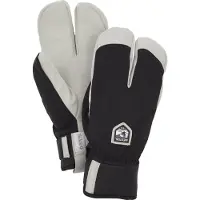 Hestra W.S. Wool Terry Split, Hansker, Black