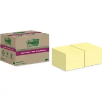 Post-It 3M Sticky Note Super Sticky Recycling 654 RSS12CY ge 12 St. (654 RSS12CY)