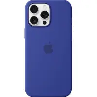 Apple - Beskyttende deksel for mobiltelefon - MagSafe-samsvar - silikon - ultramarin - for iPhone 16 Pro Max