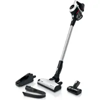Bosch Serie | 6 BKS611MTB - Støvsuger - pinne/håndholdt (2-i-1) - uten pose - uten kabel - hvit