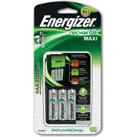 Energizer Pro-Charger - Batterilader - (for 4xAA/AAA) + AC-strømadapter + batteri 4 x AA-type - NiMH - 2000 mAh