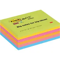 3M 86456SSEU, Rektangel, Flerfarget, Papir, 203 mm, 153 mm, 45 ark