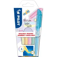 Pilot Overstrykningspenn Frixion Light Soft 6-p Pilot