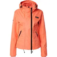 Superdry for woman. W5011850A Hooded windbreaker jacket Mountain coral (S), Casual, Polyester