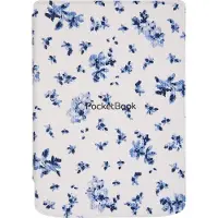 Pocketbook - Lommebok for eBook-leser - PU imitasjonslær, bomull, plastikk - blomster - for Verse, Verse PRO