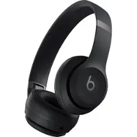 Apple Beats Solo4 Wireless Headphones - On-Ear Wireless Headphones - Matte Black