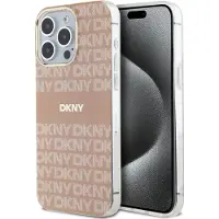 DKNY DKHMP15XHRHSEP iPhone 15 Pro Max 6,7 rosa/rosa hardcase IML Mono & Stripe MagSafe