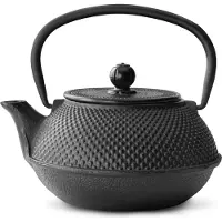 Bredemeijer Tekanne, sort, støpejern, 0,8L, JANG