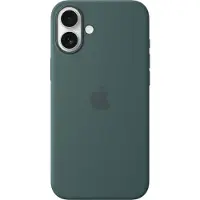 Apple iPhone 16 Plus Silikonskal med MagSafe MYYH3ZM/A - Grønn innsjø