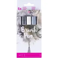 Ecoline Brush Pen set Shadow| 5 colours