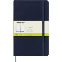 Moleskine Classic Hard Blank Large Sapphire Blue Moleskine
