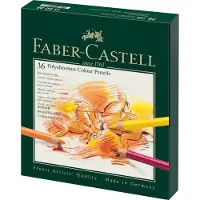 Faber Castell Polychromos - Fargeblyant - oljepastell - assorterte farger - 3.8 mm (en pakke 36)