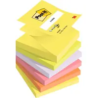 Post-It Notes Z-block 76x76mm rainbow (6)