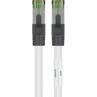 Goobay LAN CAT 8.1 STP - Hvit - 5m