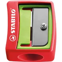 Stabilo Blyantspisser - Woody 3-in-1 - Assortert - Grønn/Rød - - OneSize - Blyantspisser