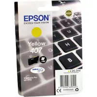 Epson 407 Blekkpatron gul
