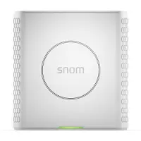 Snom M900 - Trådløs telefonbasestasjon / VoIP telefonbasestasjon - DECT\GAP\Wi-Fi - SIP, SIP v2 - hvit