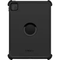 Otterbox Defender Series - Baksidedeksel for nettbrett - polykarbonat, syntetisk gummi - svart - 11 - for Apple 11-inch iPad Pro (3. generasjon)