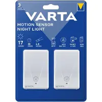 Varta - Nattlys - LED - varmt hvitt lys (en pakke 2)